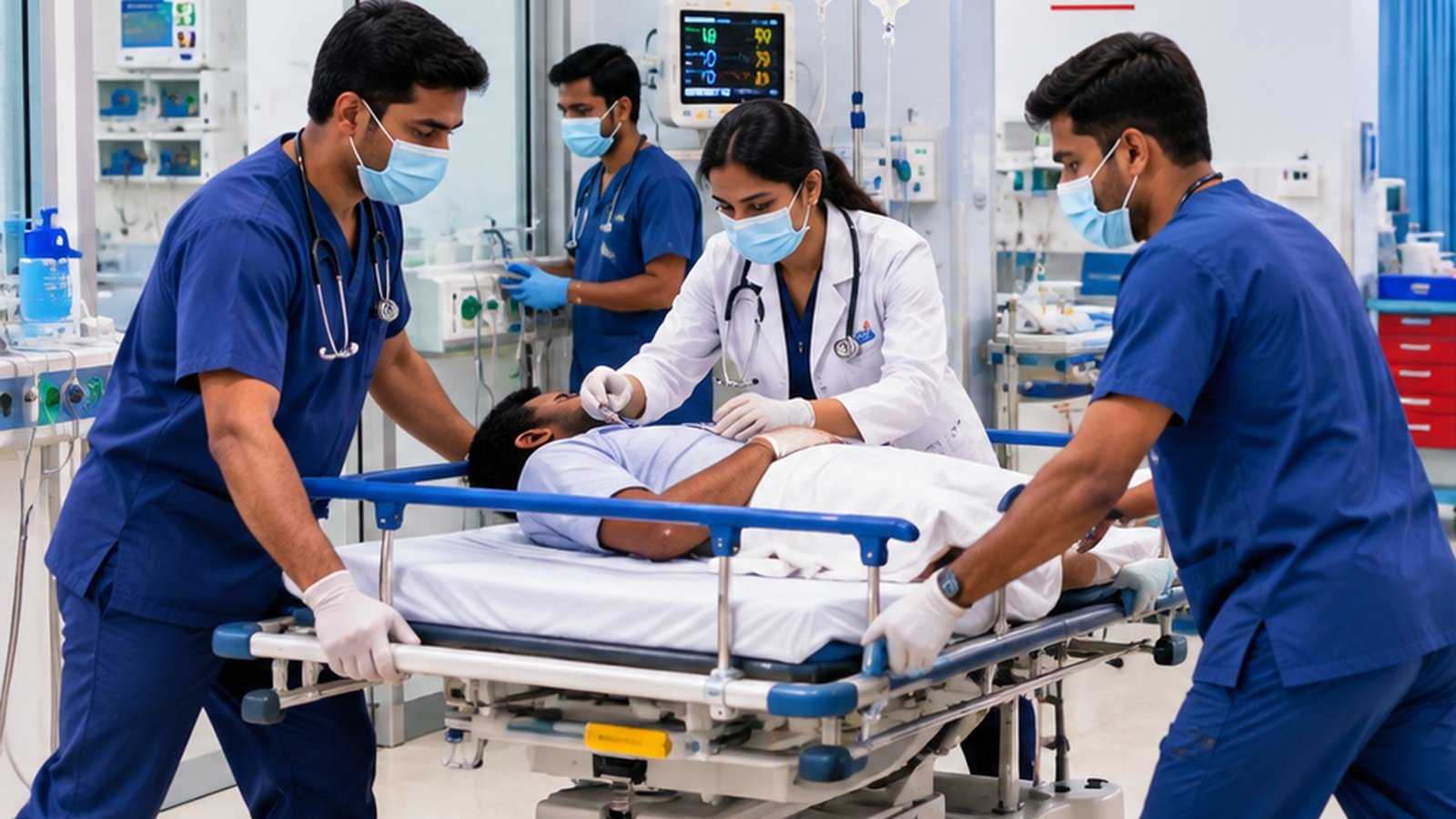 24×7 Emergency Service - Lakhisarai Institute of Nursing and Hospital