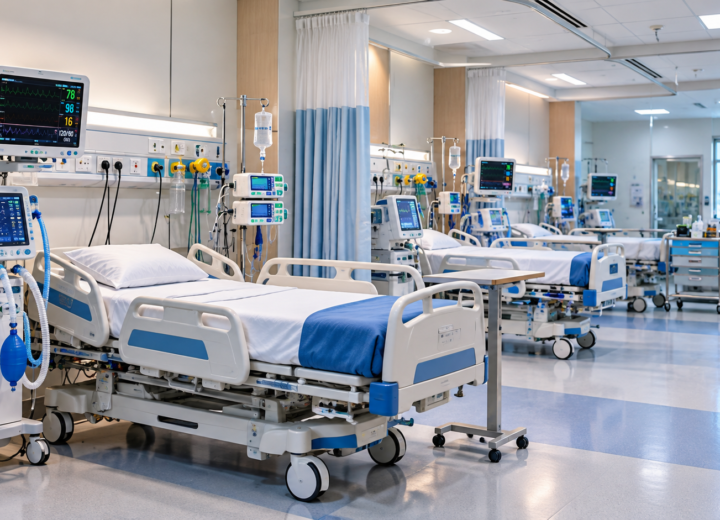 ICU and Critical Care facility at Lakhisarai Institute of Nursing and Hospital