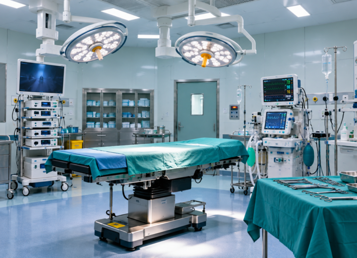 Modular Operation Theatre at Lakhisarai Institute of Nursing and Hospital