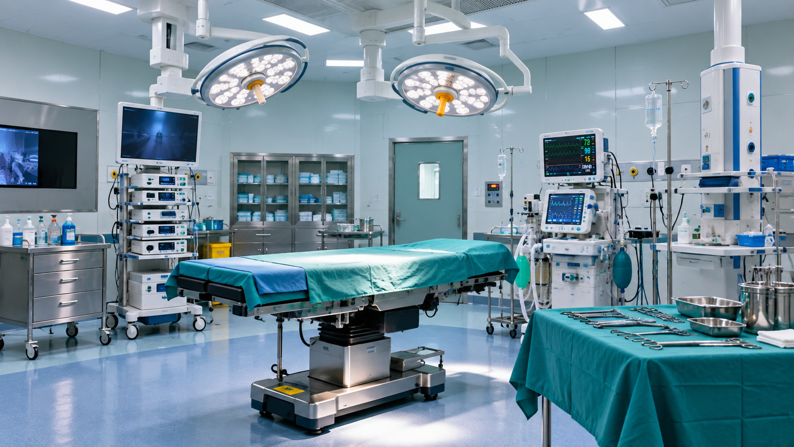 Modular Operation Theatre at Lakhisarai Institute of Nursing and Hospital