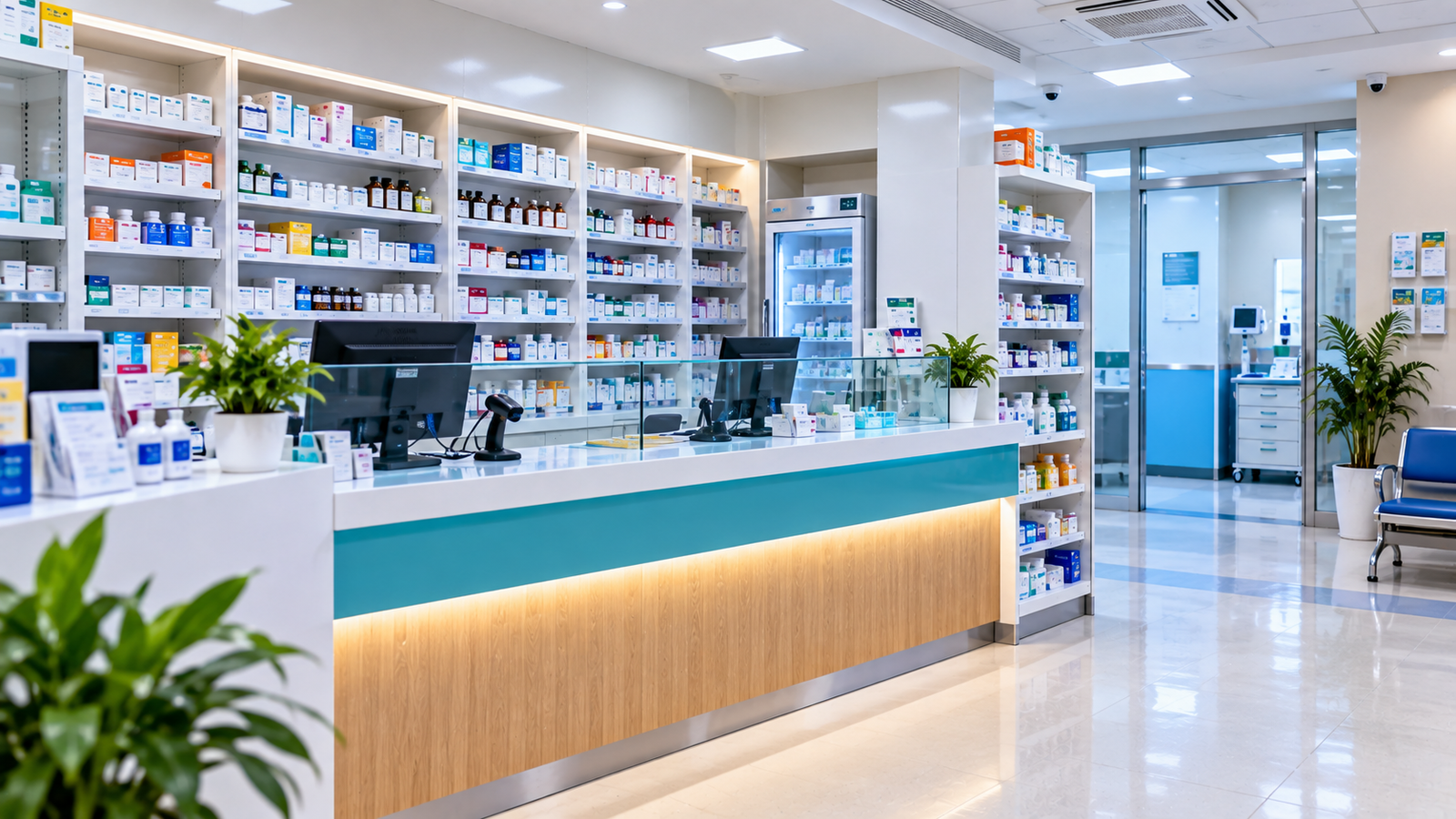 Pharmacy and Patient Support Facility at Lakhisarai Institute of Nursing and Hospital