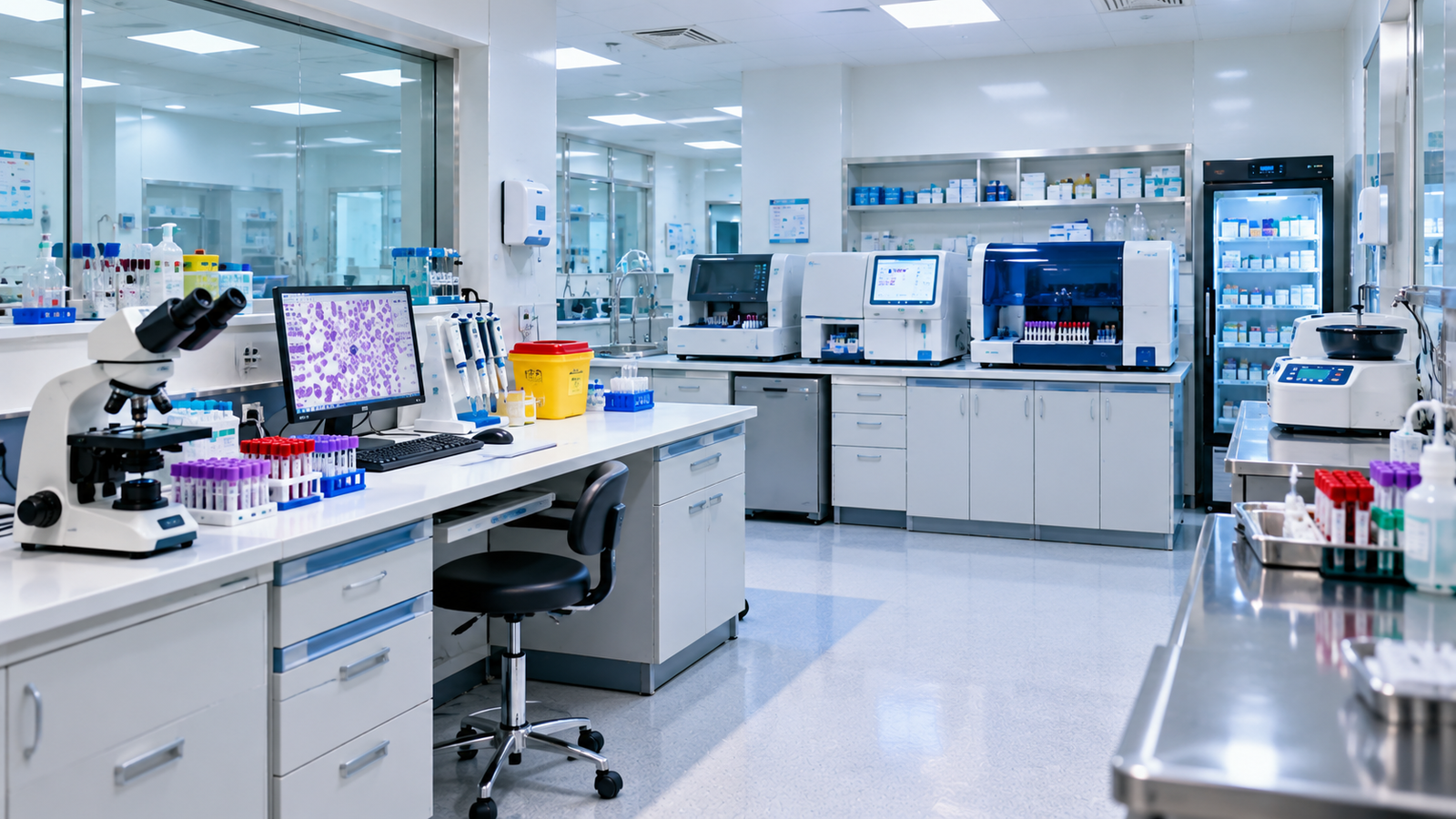Pathology and Laboratory Facility at Lakhisarai Institute of Nursing and Hospital