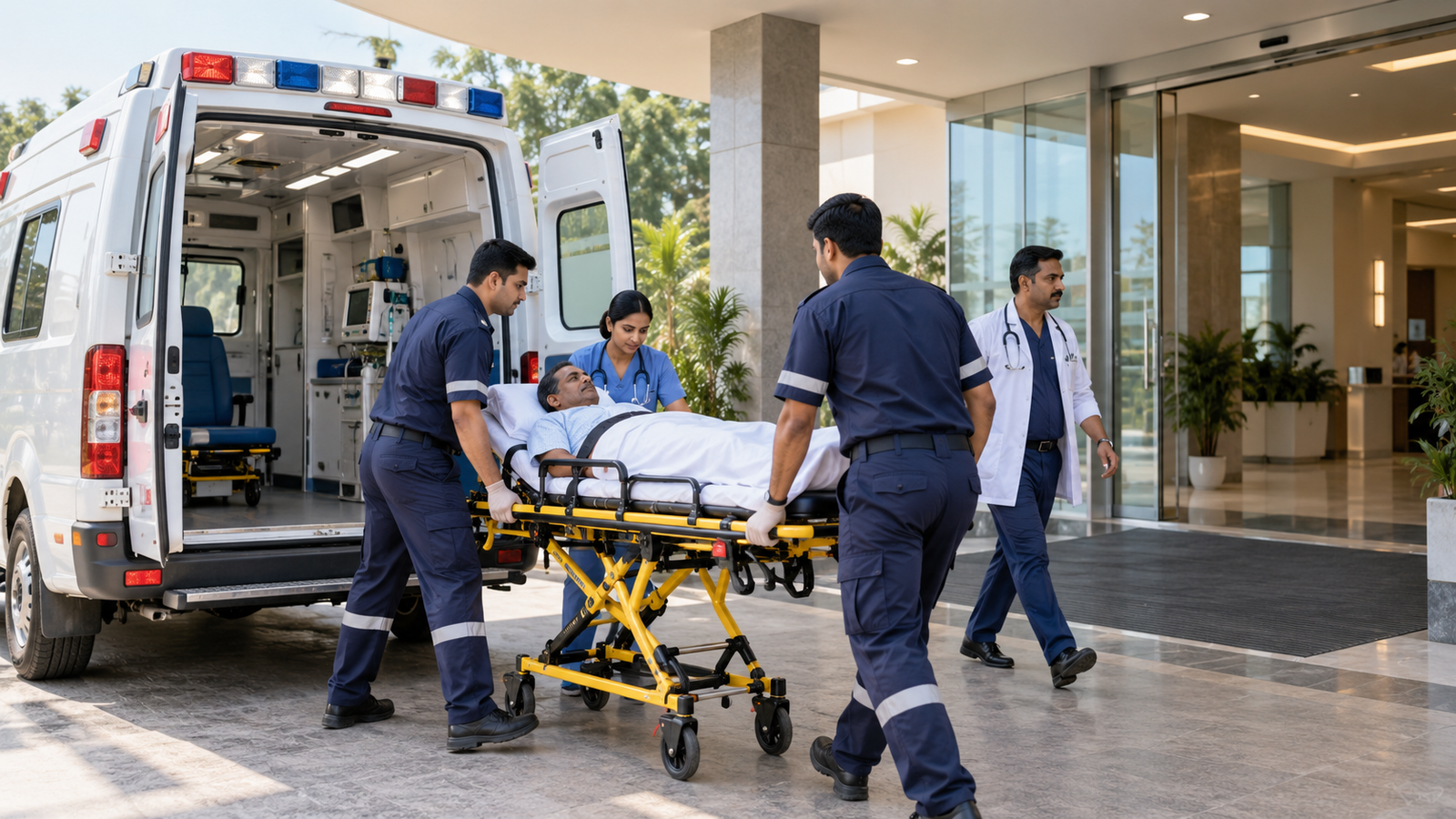 Ambulance Service - Lakhisarai Institute of Nursing and Hospital