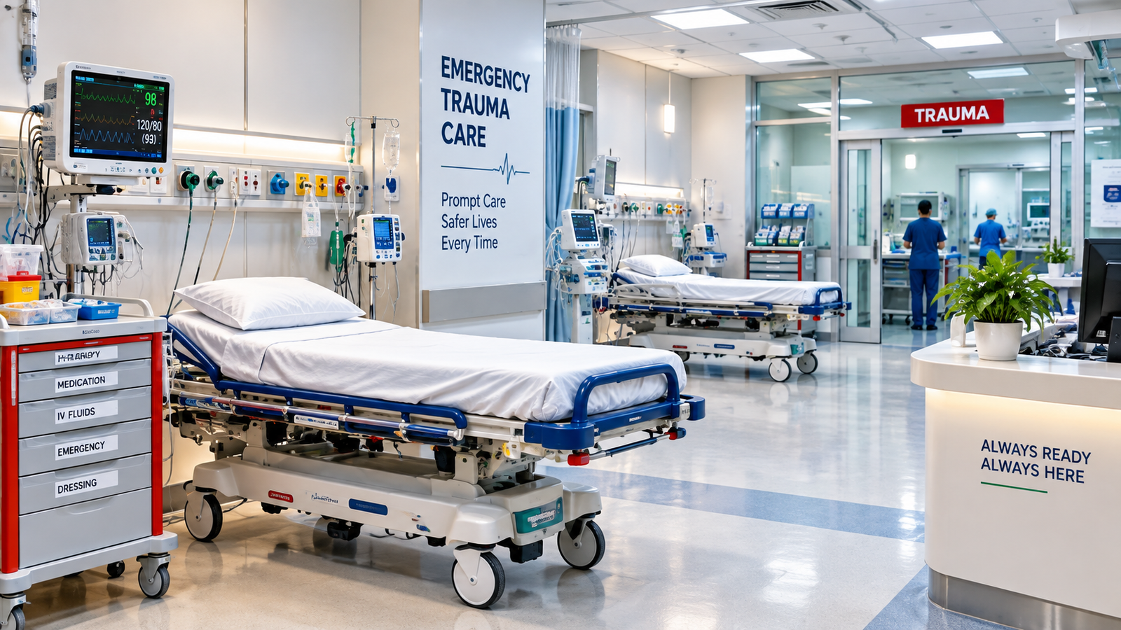 24×7 Emergency and Trauma Care facility at Lakhisarai Institute of Nursing and Hospital